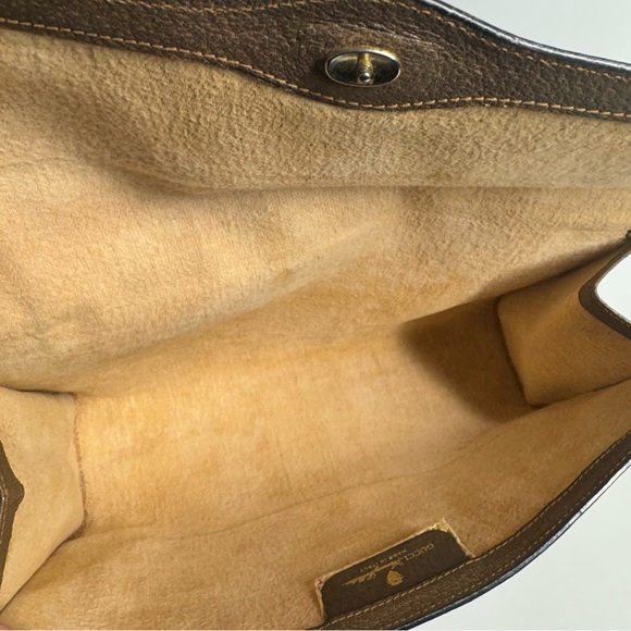 🔴SOLD🔴Gucci Large Ophidia Sherry Line Supreme GG Monogram Clutch - Picture 13 of 13